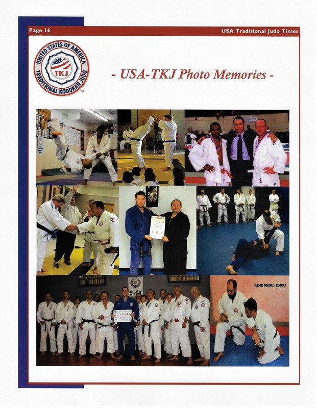 Traditional Judo Times Usa Tkj United States Of America - 